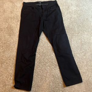 Calvin Klein black pants. 32x30 slim fit
